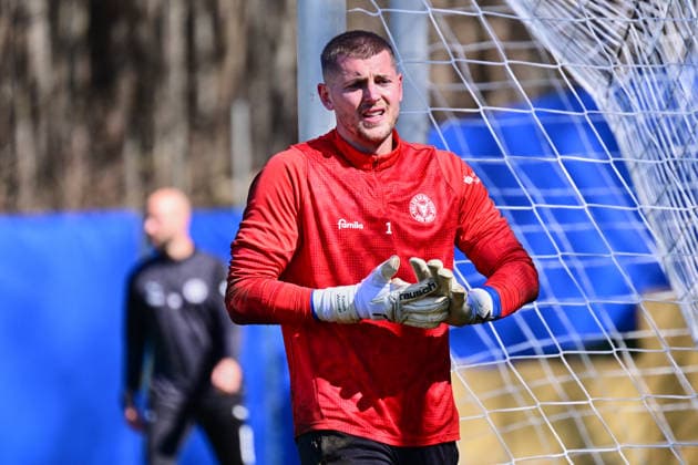 08.04.2026, Fußball, Herren, 2.BL, Saison 2025 2026, Training Holstein Kiel Torwart Timon Weiner Kiel, Projensdorf Projensdorf, Trainigsplatz Schleswig-Holstein Deutschland