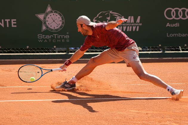 Stefano TRAVAGLIA (ITA) during ATP, Tennis Herren Challenger Monza, International Tennis match in Monza, Italy, April 08 2026  Copyright: xRobertaxCorradin IPAxSportx xipa-agency.netx xx IPA_73828252 IPA_Agency_IPA73828252