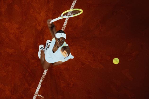 TENNIS - WTA, Tennis Damen Upper Austria Ladies Linz LINZ,AUSTRIA,08.APR.26 - TENNIS - WTA Tour, Upper Austria Ladies Linz. Image shows Sloane Stephens (USA).  GEPAxpictures xAlexanderxSolc