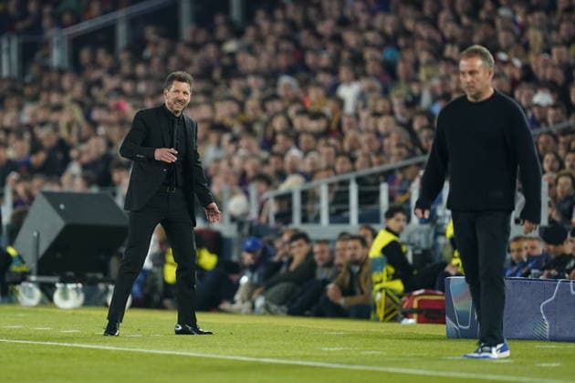 UEFA Champions League match, Quarter-Finals, first leg, between FC Barcelona, Barca and Atletico de Madrid played at Spotify Camp Nou Stadium on April 8, 2026 in Barcelona, Spain. (Photo by Bagu Blanco PRESSINPHOTO) Copyright: xBaguxBlancox xPRESSINPHOTOx