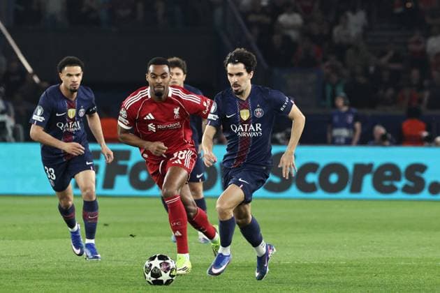 Ligue des Champions Psg Liverpool PHOTOPQR LE PARISIEN LP Fred Dugit ; Paris ; 08 04 2026 ; Sports Parc des Princes, Paris (XVIe), le 08 04 2026 Quart de finale aller de ligue des Champions Psg-Liverpool LP Fred Dugit Vitinha --8 April 2026 Parc des Princes, Paris (16th arrondissement), France Champions League quarter-final first leg: PSG v Liverpool