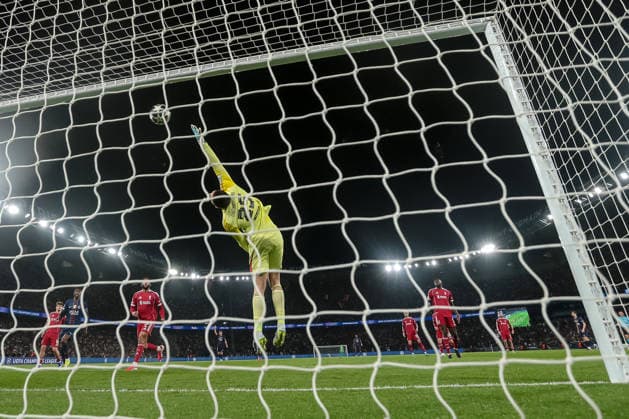 Desire Doue (Paris Saint-Germain FC) scores his team s first goal during the UEFA Champions League 2025 26 Quarter-Final First Leg match between Paris Saint-Germain FC and Liverpool FC at Parc des Princes on April 8, 2026 in Paris, France. (Photo by Harry Langer DeFodi Images) -