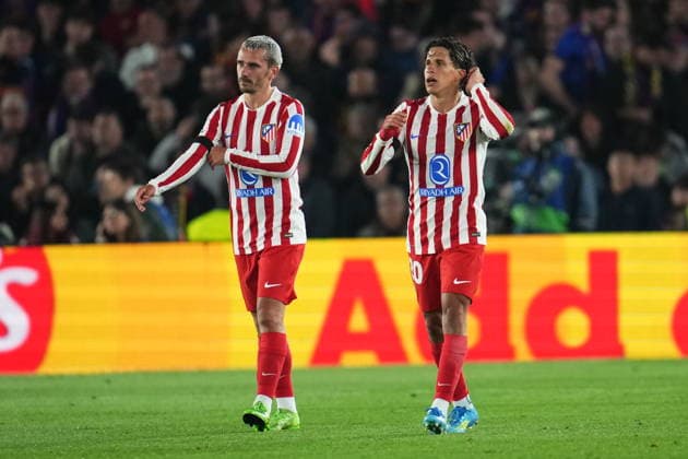 UEFA Champions League match, Quarter-Finals, first leg, between FC Barcelona, Barca and Atletico de Madrid played at Spotify Camp Nou Stadium on April 8, 2026 in Barcelona, Spain. (Photo by Bagu Blanco PRESSINPHOTO) Copyright: xBaguxBlancox xPRESSINPHOTOx