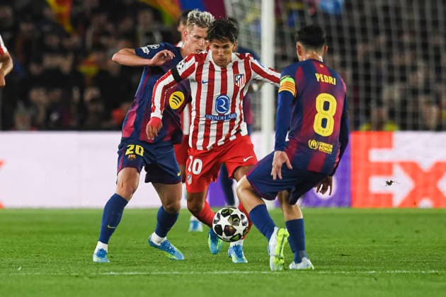 UEFA Champions League 2025 2026 quarter-final, FC Barcelona, Barca Atletico de Madrid, at Estadio Campo Nou in Barcelona Spain Barcelona Barcelona Spain Copyright: xPACOxLARGOx