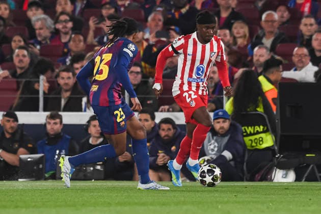UEFA Champions League 2025 2026 quarter-final, FC Barcelona, Barca Atletico de Madrid, at Estadio Campo Nou in Barcelona Spain Barcelona Barcelona Spain Copyright: xPACOxLARGOx
