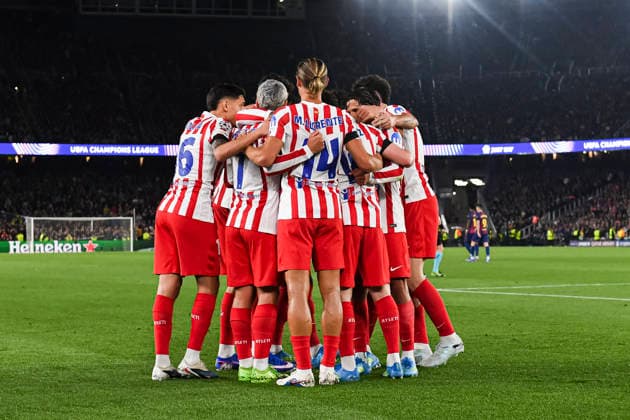 UEFA Champions League 2025 2026 quarter-final, FC Barcelona, Barca Atletico de Madrid, at Estadio Campo Nou in Barcelona Spain Barcelona Barcelona Spain Copyright: xPACOxLARGOx