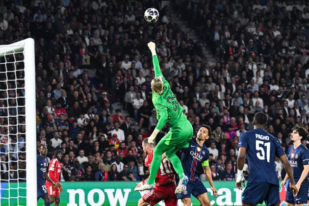 FOOTBALL : Paris Saint Germain vs Liverpool FC - Ligue des Champions - Quart de Finale - Match Aller - 08 04 2026 Matvey Safonov (Paris SG) ParisFrance  Copyright: xBaptistexAutissierx