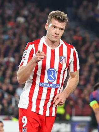 FC Barcelona, Barca v Atletico Madrid - UEFA Champions League BARCELONA, SPAIN - APRIL 8: Alexander Sorloth of Atletico de Madrid celebrates a goal during the UEFA Champions League match between FC Barcelona v Atletico Madrid at the Camp Nou on April 8, 2026 in Barcelona Spain. Adria Puig Anadolu Barcelona World. Editorial use only. Please get in touch for any other usage.  Copyright: x2026xAnadoluxAdriaxPuigx