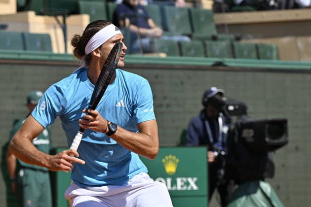Tennis - Monte Carlo Rolex Masters 2026 - ATP, Tennis Herren - 09 04 2026 - Tennis - Monte Carlo Rolex Masters 2026 - ATP - 09 04 2026 - Alexander Zverev - Allemagne Monaco  Copyright: xChryslenexCaillaud Psnewzx
