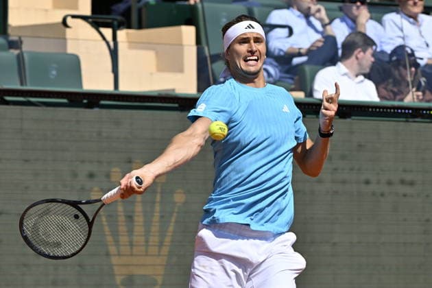 Tennis - Monte Carlo Rolex Masters 2026 - ATP, Tennis Herren - 09 04 2026 - Tennis - Monte Carlo Rolex Masters 2026 - ATP - 09 04 2026 - Alexander Zverev - Allemagne Monaco  Copyright: xChryslenexCaillaud Psnewzx