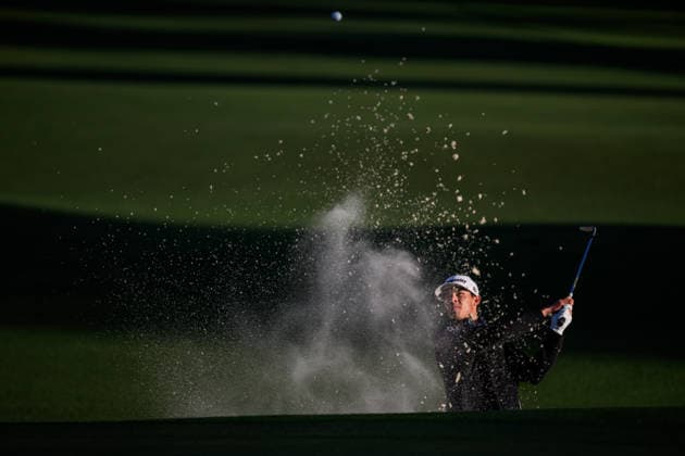 260409 John Keefer of The United States during the first round of the 2026 Masters Golf Tournament on April 9, 2026 in Augusta. Photo: Petter Arvidson BILDBYRAN kod PA PA1193 golf masters bbeng the masters augusta Copyright: PETTERxARVIDSON BB260409PA019