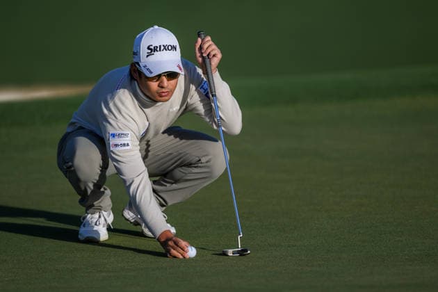 260409 Naoyuki Kataoka of Japan during the first round of the 2026 Masters Golf Tournament on April 9, 2026 in Augusta. Photo: Petter Arvidson BILDBYRAN kod PA PA1193 golf masters bbeng the masters augusta Copyright: PETTERxARVIDSON BB260409PA027