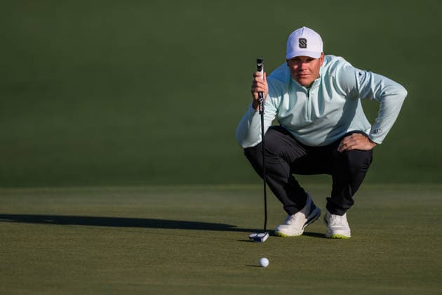 260409 Sami Valimaki of Finland during the first round of the 2026 Masters Golf Tournament on April 9, 2026 in Augusta. Photo: Petter Arvidson BILDBYRAN kod PA PA1193 golf masters bbeng the masters augusta Copyright: PETTERxARVIDSON BB260409PA036
