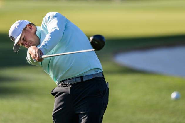 260409 Sami Valimaki of Finland during the first round of the 2026 Masters Golf Tournament on April 9, 2026 in Augusta. Photo: Petter Arvidson BILDBYRAN kod PA PA1193 golf masters bbeng the masters augusta Copyright: PETTERxARVIDSON BB260409PA040