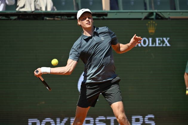 Tennis - Monte Carlo Rolex Masters 2026 - ATP, Tennis Herren - 09 04 2026 - Tennis - Monte Carlo Rolex Masters 2026 - ATP - 09 04 2026 - Jannick Sinner - Italie Monaco  Copyright: xChryslenexCaillaudx Psnewzx