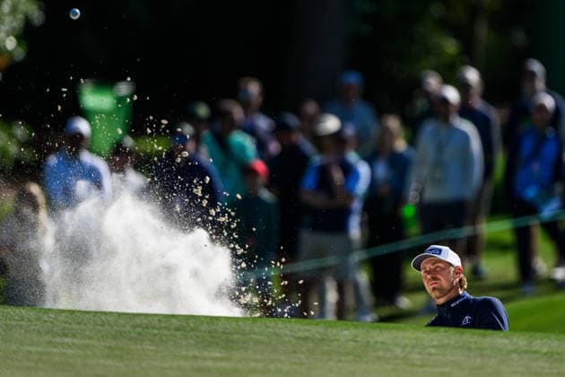 260409 Kristoffer Reitan of Norway during the first round of the 2026 Masters Golf Tournament on April 9, 2026 in Augusta. Photo: Petter Arvidson BILDBYRAN kod PA PA1193 golf masters bbeng the masters augusta norge Copyright: PETTERxARVIDSON BB260409PA073