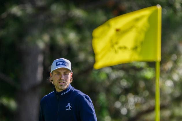 260409 Kristoffer Reitan of Norway during the first round of the 2026 Masters Golf Tournament on April 9, 2026 in Augusta. Photo: Petter Arvidson BILDBYRAN kod PA PA1193 golf masters bbeng the masters augusta norge Copyright: PETTERxARVIDSON BB260409PA075