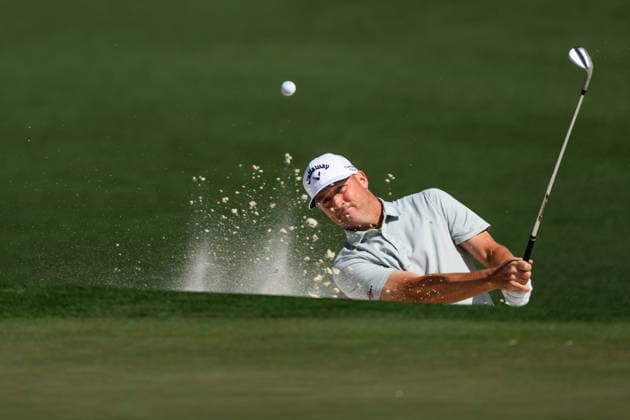 260409 Alex NorÃ n of Sweden during the first round of the 2026 Masters Golf Tournament on April 9, 2026 in Augusta. Photo: Petter Arvidson BILDBYRAN kod PA PA1193 golf masters bbeng the masters augusta sverige Copyright: PETTERxARVIDSON BB260409PA097