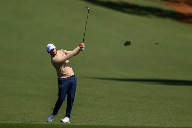 260409 Patrick Cantlay of the United States during the first round of the 2026 Masters Golf Tournament on April 9, 2026 in Augusta. Photo: Petter Arvidson BILDBYRAN kod PA PA1193 golf masters bbeng the masters augusta Copyright: PETTERxARVIDSON BB260409PA099