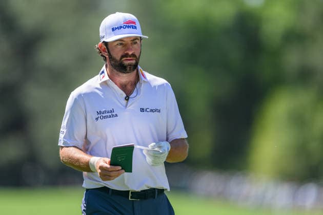 260409 Cameron Young of the United States during the first round of the 2026 Masters Golf Tournament on April 9, 2026 in Augusta. Photo: Petter Arvidson BILDBYRAN kod PA PA1193 golf masters bbeng the masters augusta Copyright: PETTERxARVIDSON BB260409PA112