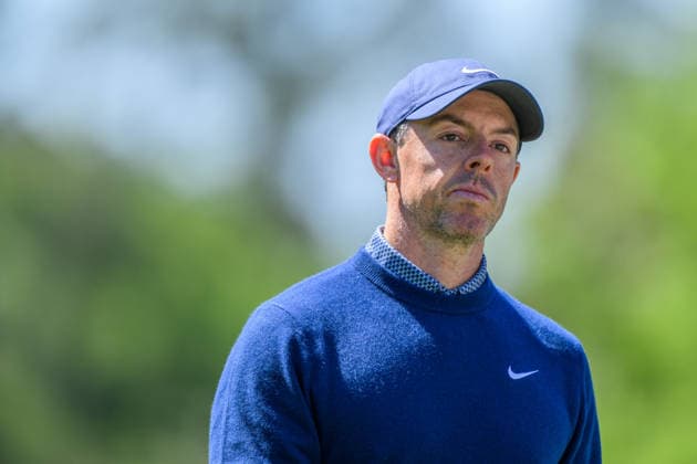 260409 Rory McIlroy of Northern Ireland during the first round of the 2026 Masters Golf Tournament on April 9, 2026 in Augusta. Photo: Petter Arvidson BILDBYRAN kod PA PA1193 golf masters bbeng the masters augusta Copyright: PETTERxARVIDSON BB260409PA106