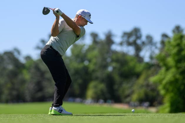 260409 Alex NorÃ n of Sweden during the first round of the 2026 Masters Golf Tournament on April 9, 2026 in Augusta. Photo: Petter Arvidson BILDBYRAN kod PA PA1193 golf masters bbeng the masters augusta sverige Copyright: PETTERxARVIDSON BB260409PA115