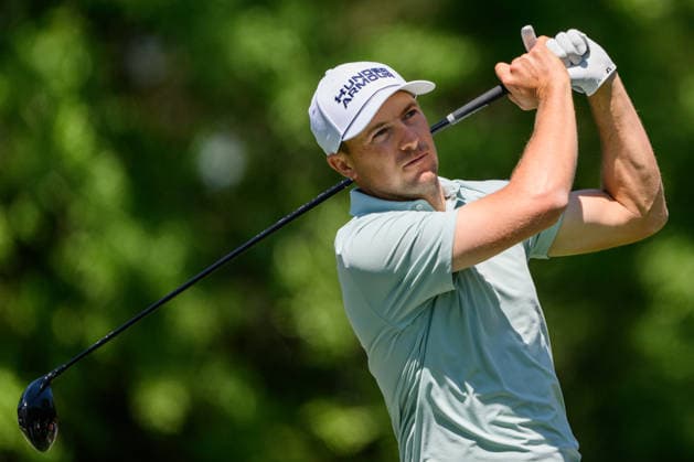 260409 Jordan Spieth of the United States during the first round of the 2026 Masters Golf Tournament on April 9, 2026 in Augusta. Photo: Petter Arvidson BILDBYRAN kod PA PA1193 golf masters bbeng the masters augusta Copyright: PETTERxARVIDSON BB260409PA184