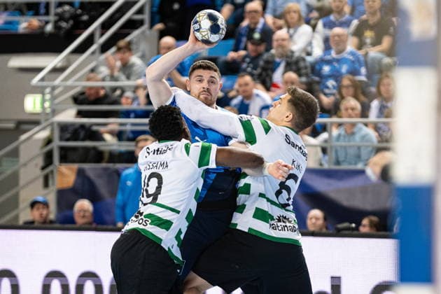 2026.04.09 Plock pilka reczna EHF Champions League 2025 2026 Orlen Wisla Plock - Sporting CP N z Gassama Cissokho Mamadou, Janc Mitja, Mota Costa Francisco Foto Przemyslaw Strak PressFocus 2026.04.09 Plock Handball - EHF Champions League 2025 2026 Orlen Wisla Plock - Sporting CP Gassama Cissokho Mamadou, Janc Mitja, Mota Costa Francisco Credit: Przemyslaw Strak PressFocus NEWSPIX.PL --- newspix.pl 