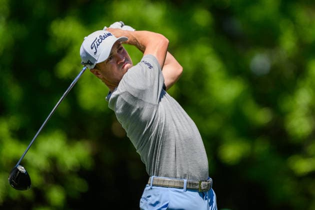 260409 Justin Thomas of the United States during the first round of the 2026 Masters Golf Tournament on April 9, 2026 in Augusta. Photo: Petter Arvidson BILDBYRAN kod PA PA1193 golf masters bbeng the masters augusta Copyright: PETTERxARVIDSON BB260409PA188
