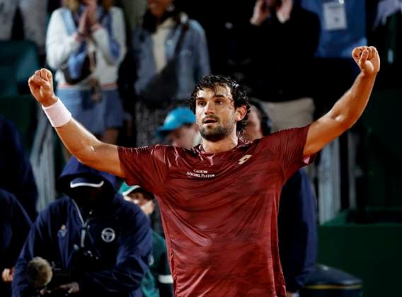 Rolex Monte-Carlo Masters PHOTOPQR NICE MATIN Dylan Meiffret ; Roquebrune Cap-Martin ; 09 04 2026 ; 119e edition du Rolex Monte-Carlo Masters de Tennis. Matchs du 6e jour. ICI : Valentin Vacherot Roquebrune Cap-Martin France  Copyright: xPHOTOPQR NICExMATIN MAXPPPxDylanxMeiffretx 20260409NIM2599 20260409NIM2599