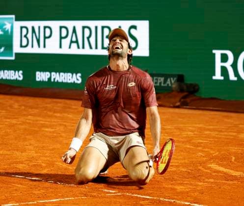 Rolex Monte-Carlo Masters PHOTOPQR NICE MATIN Dylan Meiffret ; Roquebrune Cap-Martin ; 09 04 2026 ; 119e edition du Rolex Monte-Carlo Masters de Tennis. Matchs du 6e jour. ICI : Valentin Vacherot Roquebrune Cap-Martin France  Copyright: xPHOTOPQR NICExMATIN MAXPPPxDylanxMeiffretx 20260409NIM2605 20260409NIM2605