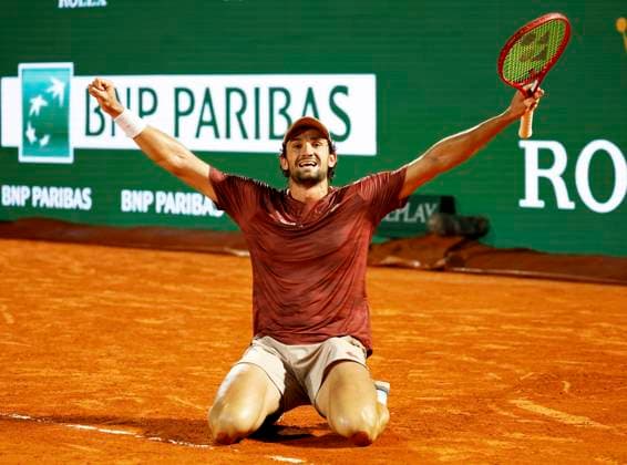 Rolex Monte-Carlo Masters PHOTOPQR NICE MATIN Dylan Meiffret ; Roquebrune Cap-Martin ; 09 04 2026 ; 119e edition du Rolex Monte-Carlo Masters de Tennis. Matchs du 6e jour. ICI : Valentin Vacherot Roquebrune Cap-Martin France  Copyright: xPHOTOPQR NICExMATIN MAXPPPxDylanxMeiffretx 20260409NIM2607 20260409NIM2607