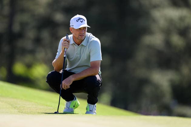 260409 Alex NorÃ n of Sweden during the first round of the 2026 Masters Golf Tournament on April 9, 2026 in Augusta. Photo: Petter Arvidson BILDBYRAN kod PA PA1193 golf masters bbeng the masters augusta Copyright: PETTERxARVIDSON BB260409PA215