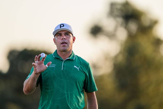 260409 Gary Woodland of the United States during the first round of the 2026 Masters Golf Tournament on April 9, 2026 in Augusta. Photo: Petter Arvidson BILDBYRAN kod PA PA1193 golf masters bbeng the masters augusta Copyright: PETTERxARVIDSON BB260409PA309