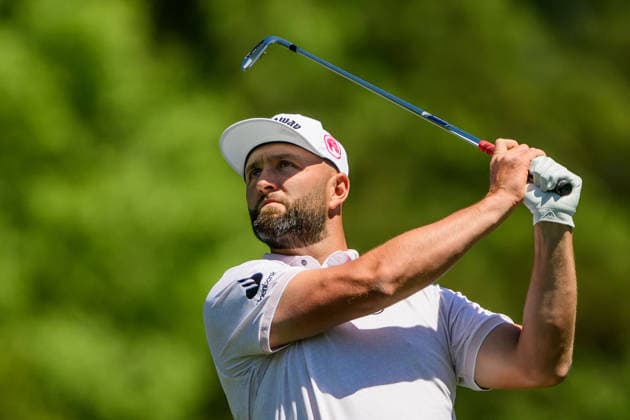 260409 Jon Rahm of Spain during the first round of the 2026 Masters Golf Tournament on April 9, 2026 in Augusta. Photo: Petter Arvidson BILDBYRAN kod PA PA1193 golf masters bbeng the masters augusta Copyright: PETTERxARVIDSON BB260409PA319