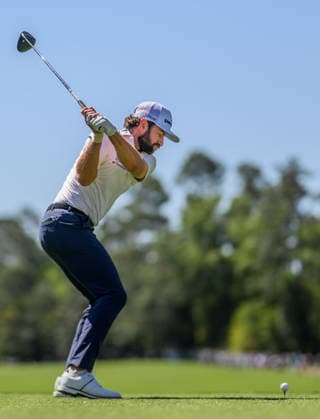 260409 Cameron Young of the United States during the first round of the 2026 Masters Golf Tournament on April 9, 2026 in Augusta. Photo: Petter Arvidson BILDBYRAN kod PA PA1193 golf masters bbeng the masters augusta Copyright: PETTERxARVIDSON BB260409PA331