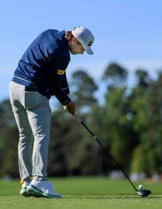 260409 Kristoffer Reitan of Norway during the first round of the 2026 Masters Golf Tournament on April 9, 2026 in Augusta. Photo: Petter Arvidson BILDBYRAN kod PA PA1193 golf masters bbeng the masters augusta Copyright: PETTERxARVIDSON BB260409PA345