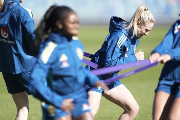 GOTHENBURG, SWEDEN 20260410 Rebecka Blomqvist when the women s national football team trains at Ullevi in connection with the gathering in Gothenburg for the World Cup qualifiers. GÖTEBORG SWEDEN x9200x *** GOTHENBURG, SWEDEN 20260410 Rebecka Blomqvist when the women s national football team trains at Ullevi in connection with the gathering in Gothenburg for the World Cup qualifiers GÖTEBORG SWEDEN x9200x  Copyright: xBjörnxLarssonxRosvall TTx TRAINING WOMEN S NATIONAL FOOTBALL TEAM