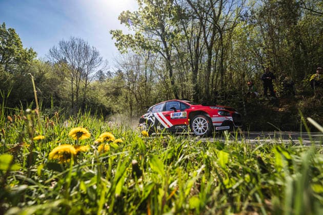 AUTO - WRC, Motorsport Rallye, WM - CROATIA RALLY 2026 37 Pablo SARRAZIN, Yannick ROCHE, Citroen C3 Rally2, action during the Croatia Rally 2026, 4th round of the 2026 WRC World Rally Car Championship, from April 9 to 12, 2026 at Rijeka, Croatia - RijekaCroatia  Copyright: xNikosxKatikisx