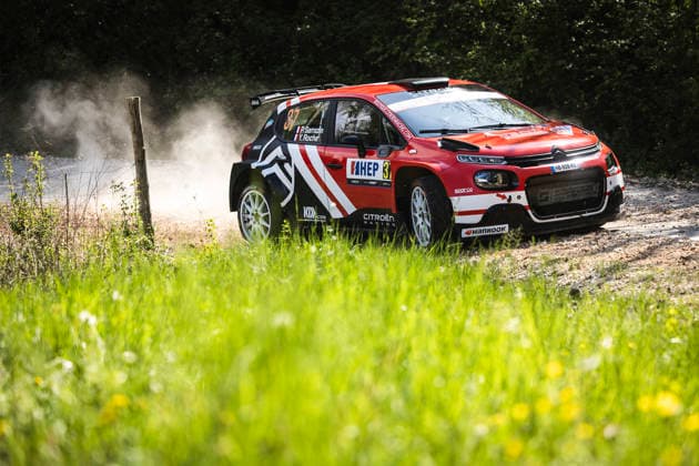 AUTO - WRC, Motorsport Rallye, WM - CROATIA RALLY 2026 37 Pablo SARRAZIN, Yannick ROCHE, Citroen C3 Rally2, action during the Croatia Rally 2026, 4th round of the 2026 WRC World Rally Car Championship, from April 9 to 12, 2026 at Rijeka, Croatia - RijekaCroatia  Copyright: xNikosxKatikisx