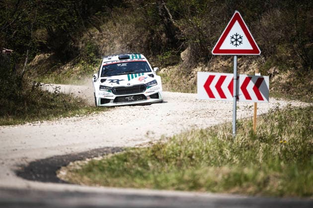 AUTO - WRC, Motorsport Rallye, WM - CROATIA RALLY 2026 26 Andreas MIKKELSEN, Jorn LISTERUD, Skoda Fabia RS Rally2, action during the Croatia Rally 2026, 4th round of the 2026 WRC World Rally Car Championship, from April 9 to 12, 2026 at Rijeka, Croatia - RijekaCroatia  Copyright: xNikosxKatikisx