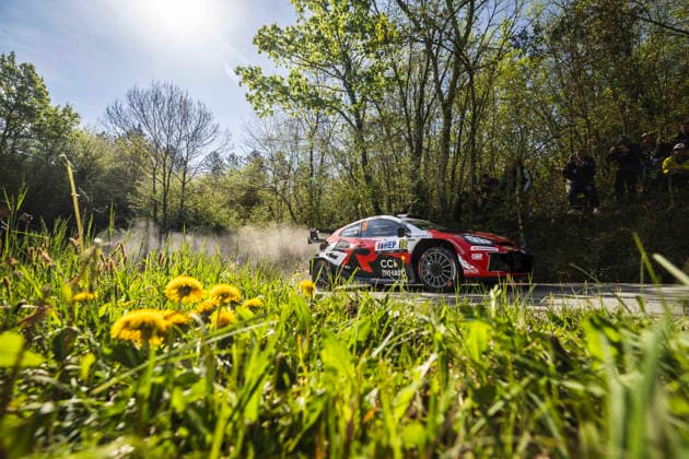 AUTO - WRC, Motorsport Rallye, WM - CROATIA RALLY 2026 18 Takamoto KATSUTA, Aaron JOHNSTON, Toyota GR Yaris Rally1, action during the Croatia Rally 2026, 4th round of the 2026 WRC World Rally Car Championship, from April 9 to 12, 2026 at Rijeka, Croatia - RijekaCroatia  Copyright: xNikosxKatikisx