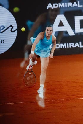 TENNIS - WTA, Tennis Damen Upper Austria Ladies Linz LINZ,AUSTRIA,10.APR.26 - TENNIS - WTA Tour, Upper Austria Ladies Linz. Image shows Elena-Gabriela Ruse (ROU).  GEPAxpictures xAlexanderxSolc