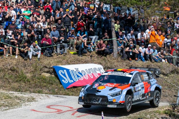 MOTORI - Rally - WRC, Motorsport Rallye, WM Croatia Rally Thierry Neuville (BEL) and Martijn Wydaeghe (BEL) on a Hyundai i20 N Rally1 driving for Hyundai Shell Mobis World Rally Team during 4th round of FIA WRC: Croatia Rally in Rijeka , Croatia, on April 10, 2026 Croatia Croatia  Copyright: xIPAxSport ABACAx