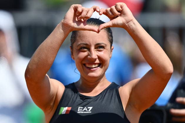 Dc Velletri 10 04 2026 - Billie Jean Cup Italia-Giappone foto Domenico Cippitelli Image nella foto: Elisabetta Cocciaretto 