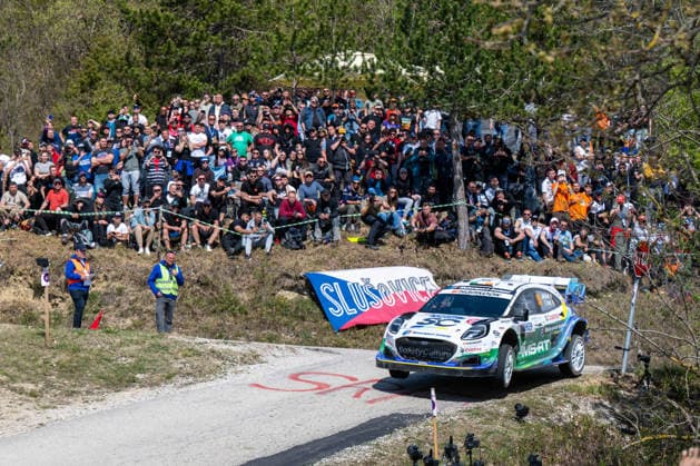 MOTORI - Rally - WRC, Motorsport Rallye, WM Croatia Rally Joshua McErlean (IRL) and Eoin Treacy (IRL) on a Ford Puma Rally1 driving for M Ford World Rally Team during 4th round of FIA WRC: Croatia Rally in Rijeka , Croatia, on April 10, 2026 Croatia Croatia  Copyright: xIPAxSport ABACAx