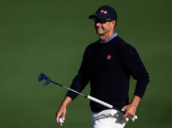 260410 Adam Scott of Australia during the second round of the 2026 Masters Golf Tournament on April 10, 2026 in Augusta. Photo: Petter Arvidson BILDBYRAN kod PA PA1194 golf masters bbeng the masters augusta *** 260410 Adam Scott of Australia during the second round of the 2026 Masters Golf Tournament on April 10, 2026 in Augusta Photo Petter Arvidson BILDBYRAN kod PA PA1194 golf masters bbeng the masters augusta  Copyright: PETTERxARVIDSON BB260410PA004