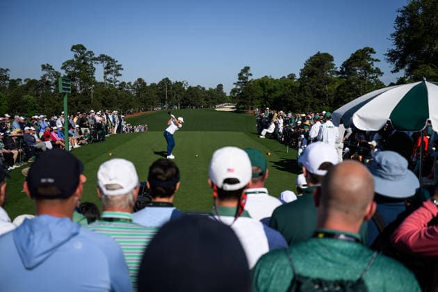 260410 Tyrell Hatton of England during the second round of the 2026 Masters Golf Tournament on April 10, 2026 in Augusta. Photo: Petter Arvidson BILDBYRAN kod PA PA1194 golf masters bbeng the masters augusta *** 260410 Tyrell Hatton of England during the second round of the 2026 Masters Golf Tournament on April 10, 2026 in Augusta Photo Petter Arvidson BILDBYRAN kod PA PA1194 golf masters bbeng the masters augusta  Copyright: PETTERxARVIDSON BB260410PA027