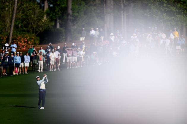 260410 Min Woo Lee of Australia during the second round of the 2026 Masters Golf Tournament on April 10, 2026 in Augusta. Photo: Petter Arvidson BILDBYRAN kod PA PA1194 golf masters bbeng the masters augusta *** 260410 Min Woo Lee of Australia during the second round of the 2026 Masters Golf Tournament on April 10, 2026 in Augusta Photo Petter Arvidson BILDBYRAN kod PA PA1194 golf masters bbeng the masters augusta  Copyright: PETTERxARVIDSON BB260410PA028