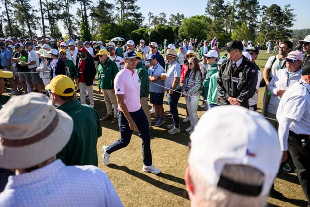 260410 Ludvig Aberg of Sweden during the second round of the 2026 Masters Golf Tournament on April 10, 2026 in Augusta. Photo: Petter Arvidson BILDBYRAN kod PA PA1194 golf masters bbeng the masters augusta *** 260410 Ludvig Aberg of Sweden during the second round of the 2026 Masters Golf Tournament on April 10, 2026 in Augusta Photo Petter Arvidson BILDBYRAN kod PA PA1194 golf masters bbeng the masters augusta  Copyright: PETTERxARVIDSON BB260410PA030